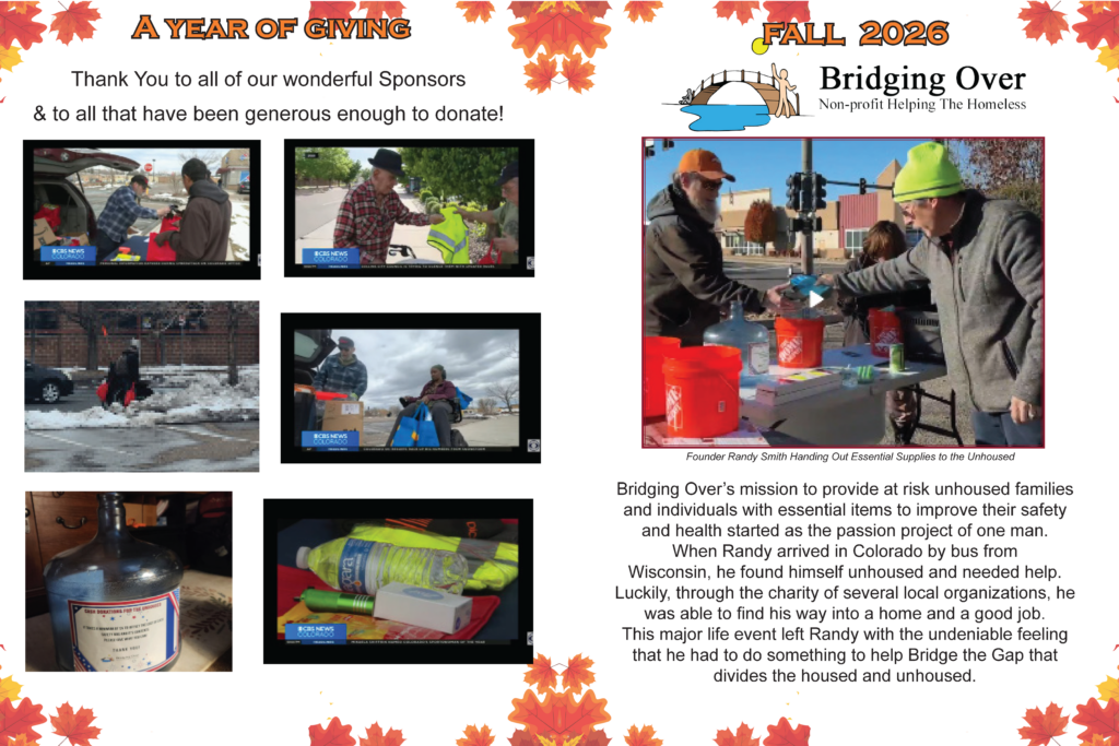 Page 1 of the fall 2026 flyer